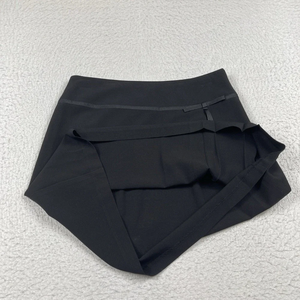 Pantology‎ Skirt Womens 8 Black Cute Bow-tie Casual Office Travel Preppy School